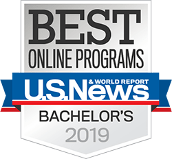 U.S. News and World Report Best Online Programs - Bachelor's Award 2019 (Columbia College)